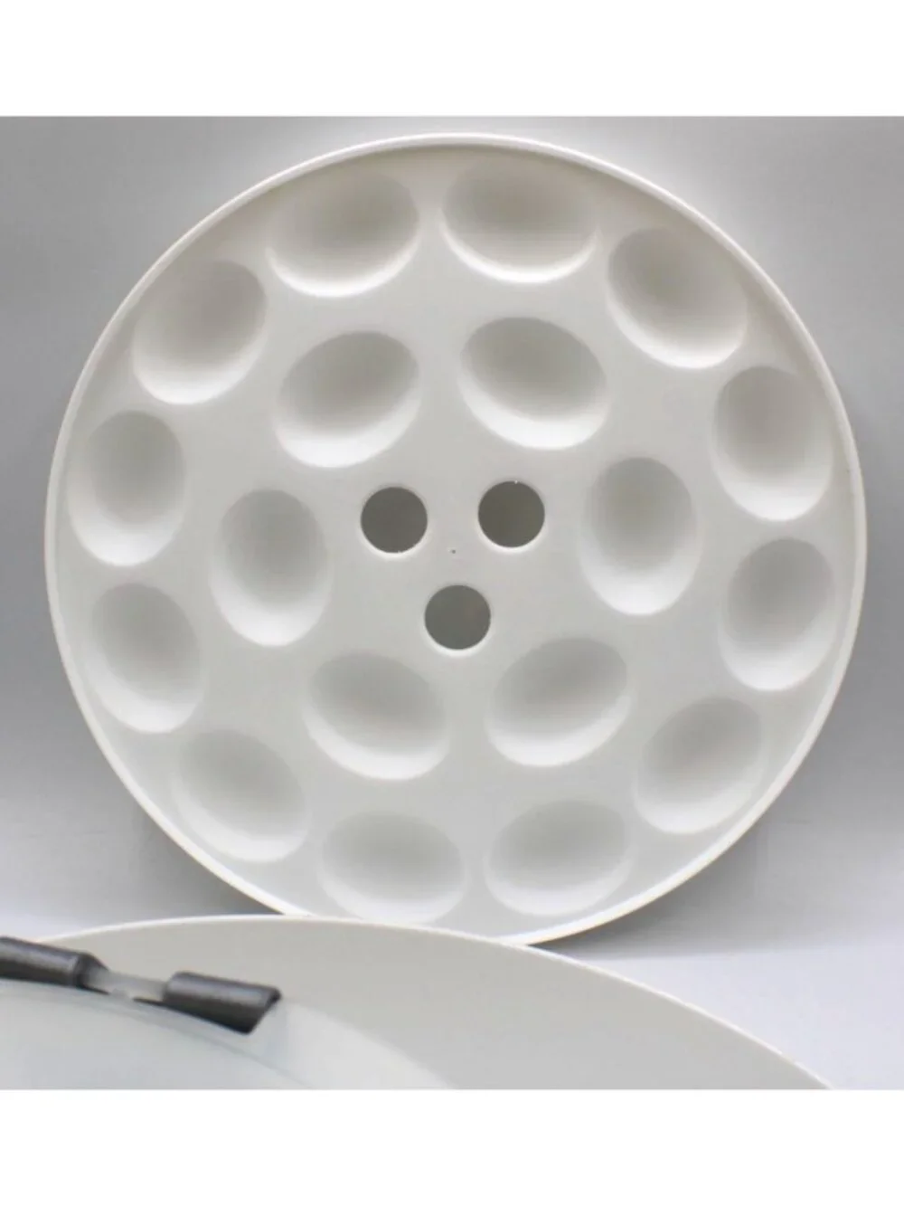 Round 3-In-1 Carrier Snap-Tight Lid Inserts For Cake & Deviled Eggs by Mainstays